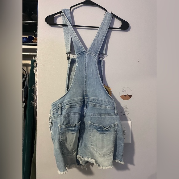 Refuge Distressed Overalls- Size Small - Picture 2 of 3